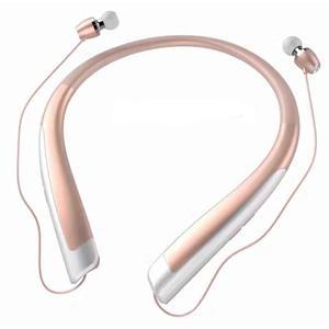 HBS-1100 스테레오 블루투스 헤드폰 바이노럴 핸즈프리 넥밴드 이어폰 패션 미니 무선 헤드셋 바이노럴 유