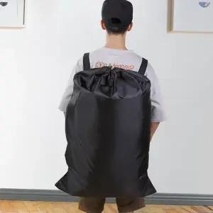 휴대용 세탁 수납 백 다용도 접이식 바구니 대용량 빨래 수납 가방 대형 가볍고 튼튼한 여행용 파우치 의류