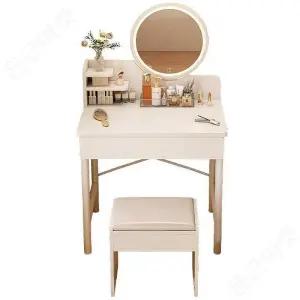 주니어 입식미니화장대 거울 미니 화장대 중학생 메이크업