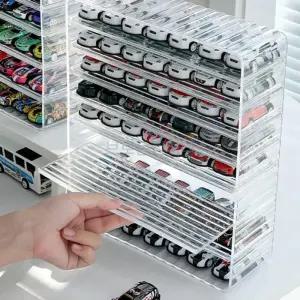 [라일리생활건강] Rly 브로든컴퍼니 장난감자동차진열대 토미카정리함