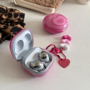 삼성 갤럭시 버즈 3 FE 3Pro 라이브 코어 스위트하트 러브 펜던트 무선 블루투스 이어폰 IMD 보호 케이스