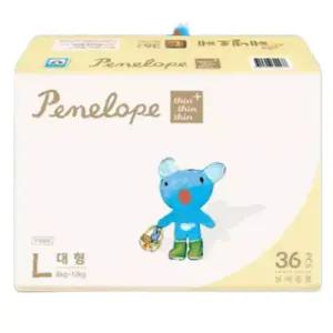 페넬로페 씬씬씬 플러스 밴드 기저귀 대형(공용) 36매 x 1팩