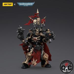 [재고 있음] JOYTOY 워해머 40K 1/18 카오스 스페이스 마린 블랙 레기온 선택 챔피언 액션 피규어 군인 입