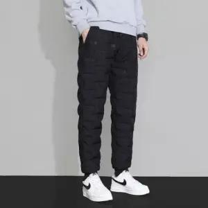 방한 조거 남성 바이크 남성조거 겨울 남자패딩바지 패딩 낚시 패딩바지