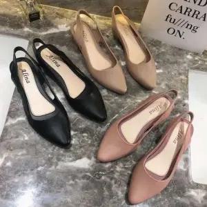 [하프클럽/]스틸레토 여성 봄여름구두 세련된 편한 캐주얼 슬링백