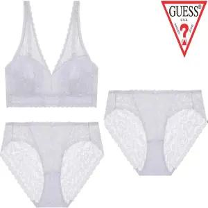 [게스언더웨어]시스루 레이시 브라렛1+팬티2세트 LV(GDWBR615)