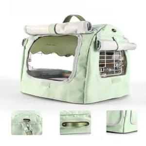 앵무새 이동장 경량 투명 케이지 휴대용 가방 아크릴 외출 철제 이동 소형 산책 새집 새장