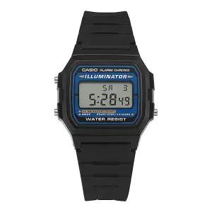 [카시오] F-105W-1ASDF (F-105W-1A) 디지털 스퀘어 빈티지 레트로 공용 우레탄시계