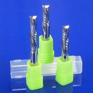 CNC 라우터 비트 다운컷 3.175mm 4mm 5mm 6mm 엔드밀 2날 좌회전 스파이럴 밀링 커터 목공호환  공구 10개