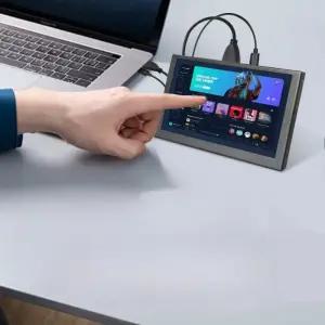 포터블 휴대용 터치 화면 고화질 디스플레이 보조모니터 모니터 서브 스크린 HDMI
