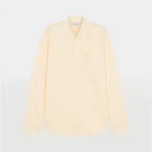 메종키츠네 폭스 자수 남녀공용 스트라이프 셔츠 IM00402WC2023 S745