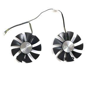 0.35A GA91S2H 4핀 GTX 980 GPU 쿨링 팬 (조텍 지포스 960 GTX950 2Gb 그래픽 카드 쿨러 팬용)