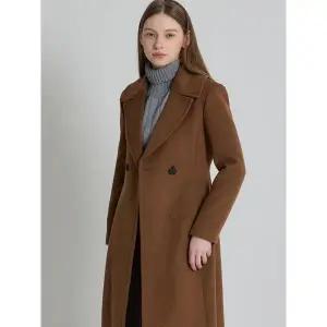 [하프클럽/오조크]와이드 카라 플레어 라인 코트 (택가격 379000원)