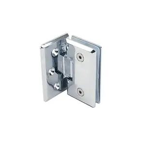 욕실 화장실 샤워부스 유리문 L형 경첩 1P 브스 도어부품