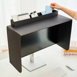 종이 모니터 햇빛 가리개 상단 수납 후드 보호 27인치햇빛가리개 햇빛차단