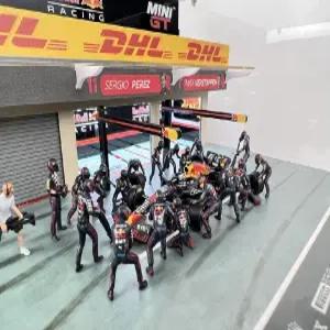 미니지티 F1 레드불 1/64 자동차 서킷 아크릴 디오라마 장식 전시 케이스 모형 피규어