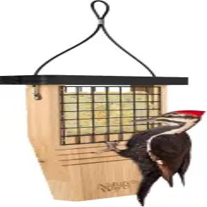 네이처스 웨이 버드 프로덕츠 CWF1 테일프롭 스위트 피더 12인치 높이 x 7875인치 3인치 브라운