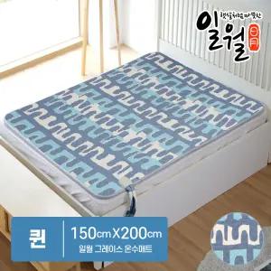 일월 자동타이머 생활방수 그레이스 온수매트