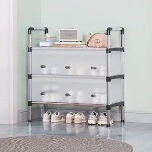 삼단 신발정리대 조립식 신발장 신발보관함