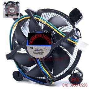 Intel i3/i5/i7 소켓 LGA1150/1155/1156 E97379-003 E97379-001 냉각 라디에이터 용 새 CPU 쿨러 팬 알루미