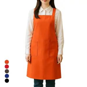 데스피도 손님용 앞치마 카페 식당 업소 요양보호사 방수 데님 바리스타 공방 화방 벨크로 캔버스 허리 H형 X형 목걸이형