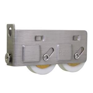 모델 828 창문 문 롤러 휠 베어링 포함 스테인레스 스틸 나일론 풀리 그루브 내구성 녹 없음 하드웨어 부품