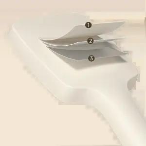 샤워기세트 온도표시 LED 전신 300mm 화이트