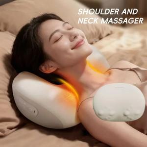 목마사지베게 피로 해소를 무선 위한 목 수면 전 깊은 마사지기