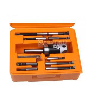 새로운 MT3 M12 Arbor F1 50mm 보링 헤드 및 9pcs 바 세트