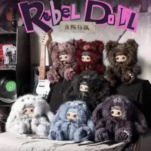 메이메이 인형 가방 400% 랜덤박스 체인 백팩 반항아 시리즈 토끼 곰돌이