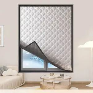 샷시부속 창문 부품 가정용 차양 알루미늄 호일 단열 필름 자외선 차단 방한 방풍 보온 커튼