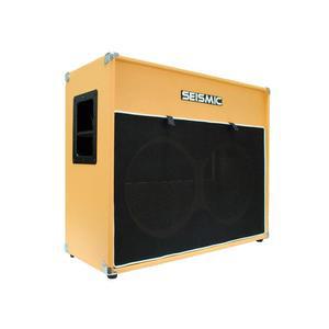 지진 오디오 - 2x12 기타 스피커 캐비닛 비어 있음 7 플라이 버치 12인치 스피커리스 캡 빈티지 212 오렌지 톨렉스 블랙 천 그릴 전면 또는 후면 적재 옵션