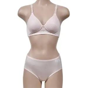 통풍성이 좋은 와플 풀컵 B컵 브라팬티세트