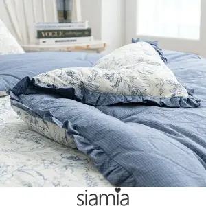 [시아미아]윤스홈 튼튼한 헤라 광목 가을 겨울 차렵이불 퀸 킹(특대형)