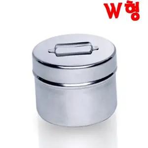 스폰지캔 스테인레스 알콜솜 의료용 스텐스 스폰지캔 병원용 소독 소모품 보관함 용품통 보관캔 용품캔