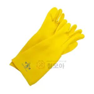 뉴 렉센 고무 장갑 대 10호 L 천연 라텍스 공업용 보호 두꺼운 산업용 손 보호 뉴렉센