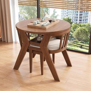 2인용 식탁의자세트 자취가구 원형테이블 모던한스타일 원룸가구