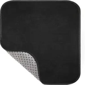 아오리허 극세사 볼링 타월 10 x 8 인치 볼링공 청소 패드 래그 공 청소용