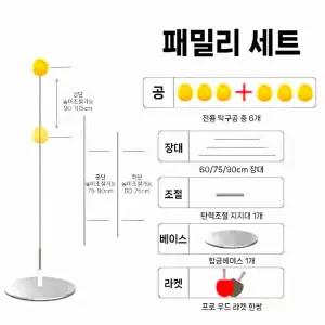 탁구 연습기 셀프 핑퐁 놀이 혼자하는 실내 스윙