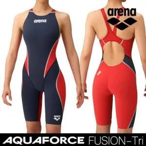 아레나 여자 경기용 5부 반전신 수영복 G153611 선수용