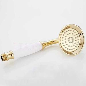 샤워기 엔틱 카페 멀티레이어 가정용 앤티크 화이트 감성 액세서리 골드 호스 화장실