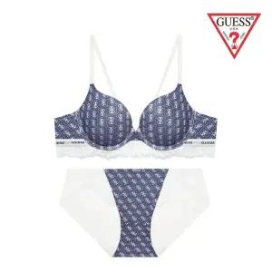 매장정품 GUESS 게스 데님심볼 브라팬티세트 GCWBR144GCWBP144 946738