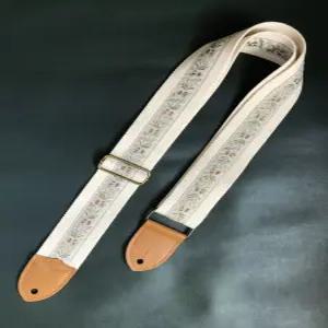 파스텔 일렉 레이스 전기기타 어깨끈아이보리