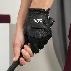 JNS 프리미엄 더 블랙 연습용 스크린용 남성 왼손 합피 골프장갑