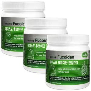 데이스포 후코이단 강아지 관절 영양제 250g X 3개