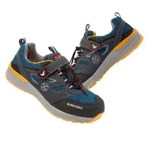 블랙이글 VC401B 합성피혁 메쉬 와이드토캡 논슬립 4형 찍찍이 안전화 공구설비용품