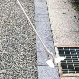 청소용 다용도 집게 롱 타입 신발 청소 손잡이형 도구 (WFKI1SX)