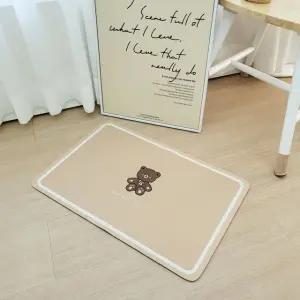 아기곰욕실매트 규조토발매트 소 아기곰 욕실매트 주방매트 (WFKHMLH)