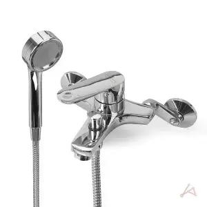 교체용 샤워수전 수전세트 욕실 샤워수전겸용 호스 샤 (WFGTIGH)