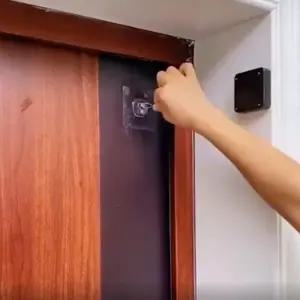 도어클로져 자동 센서 문 와이어 닫힘 스티커 부착